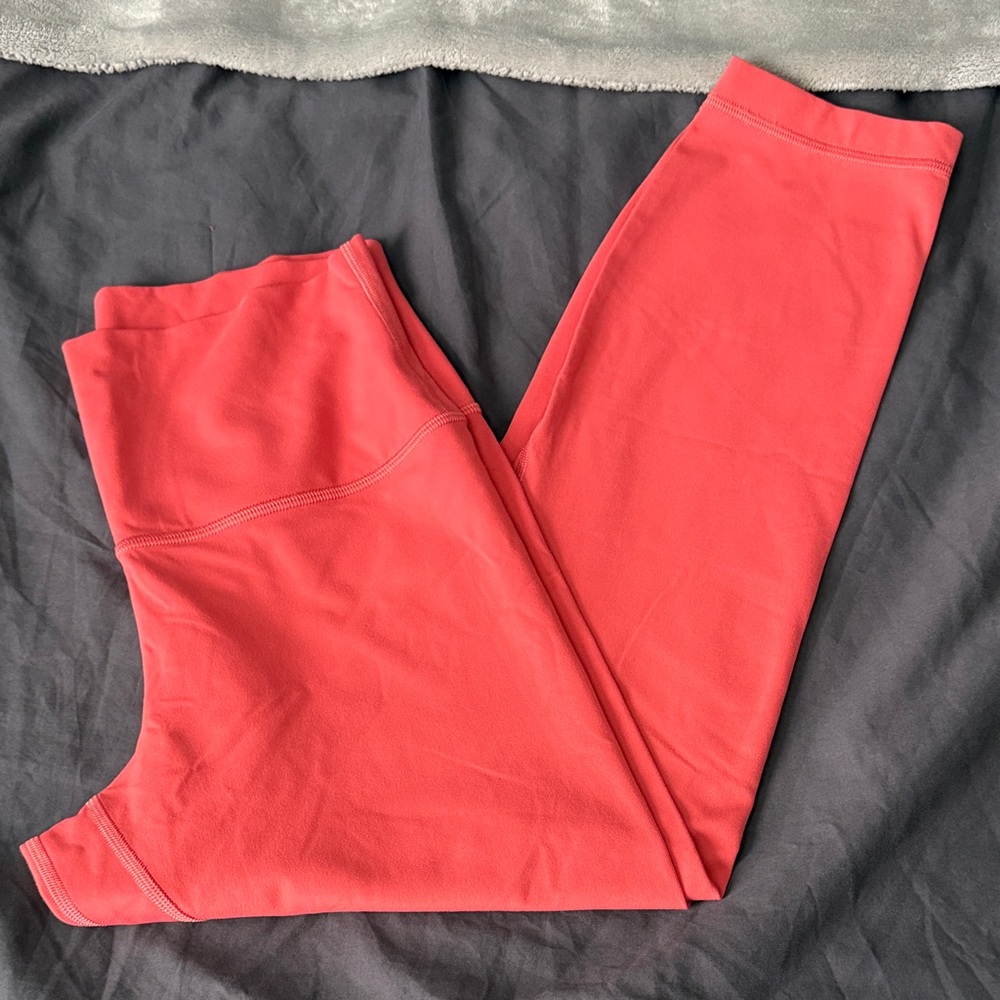 Coral Lululemon Align 23” Leggings